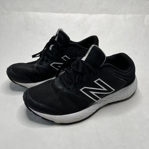New Balance Womens 520 V7 W520LK7 Black Running Shoes Sneakers Size 8